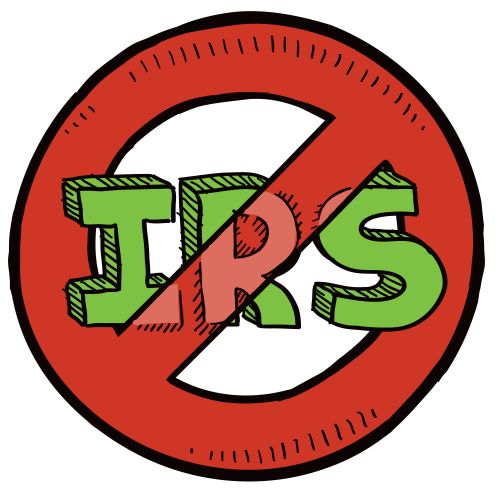 Stack of tax forms and money representing the income tax